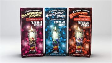 Набор для творчества " Создай свою свечу " в ассортименте