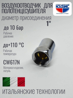 Заглушка с краном маевского 1" ViEiR