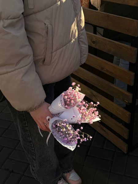 Собирали букеты с Омичами на городском мероприятии