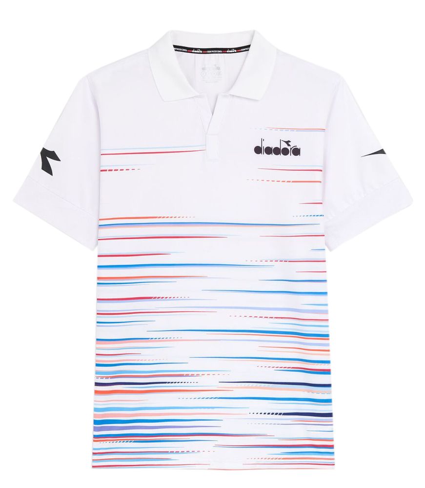 Мужское теннисное поло Diadora SS Polo Icon M - optical white