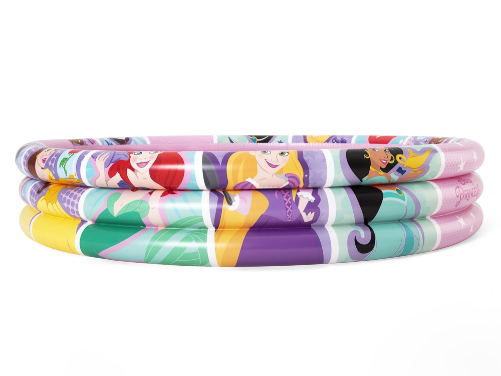 Бассейн детский 122*25см 3 кольца Disney Princess Bestway 91047