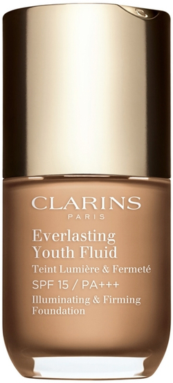 Clarins Everlasting Youth Fluid Foundation - Осветляющий тональный крем SPF 15, 30 ml