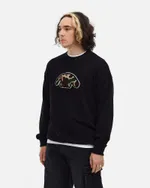 Толстовка Anteater Crewneck CamoLogo черная
