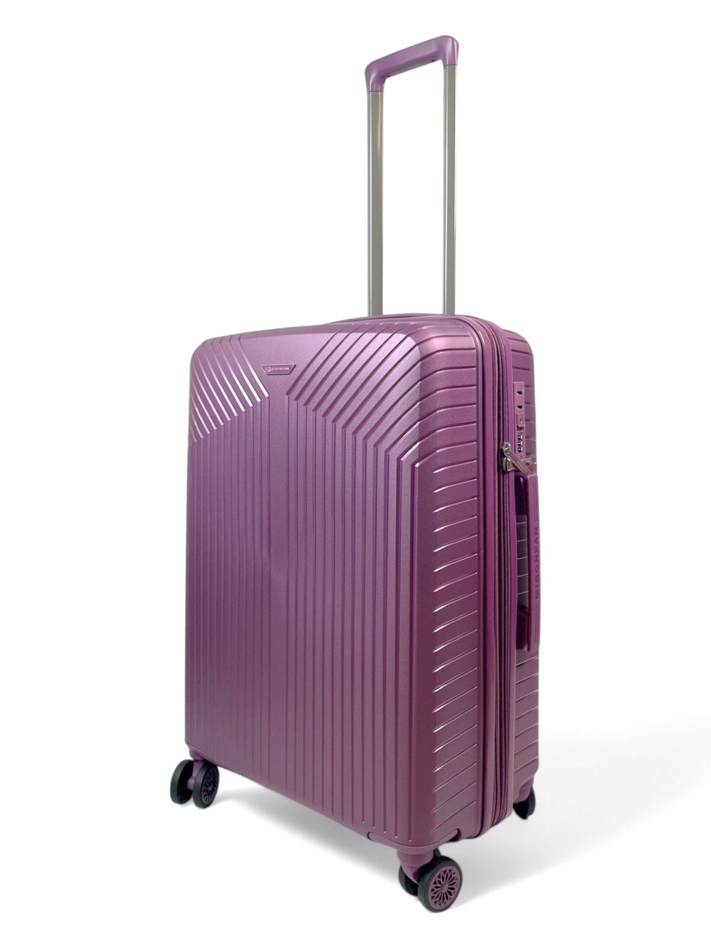 Средний чемодан Mironpan 11272, Фиолетовый, M+