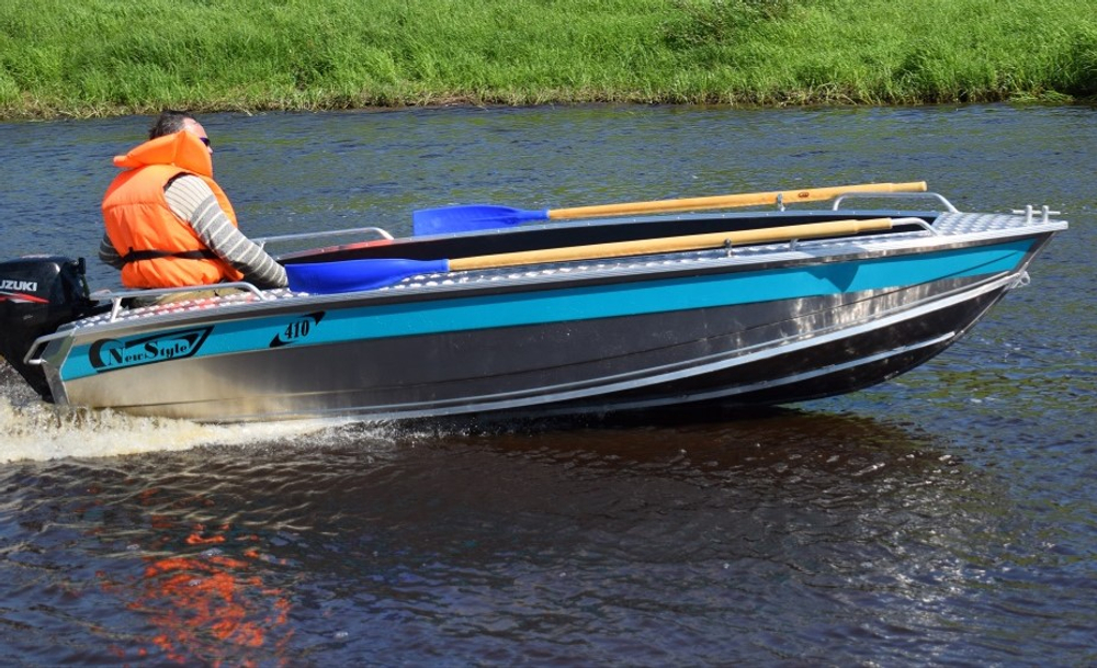 Алюминиевая лодка WELLBOAT-410