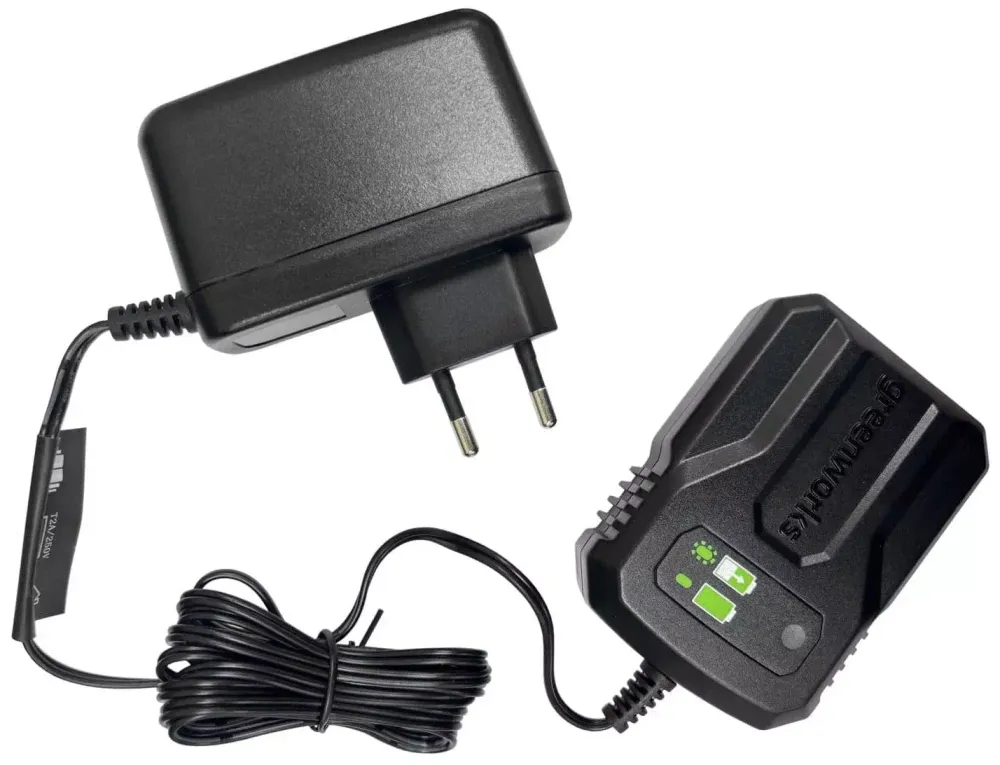 Комплект: Аккумулятор Greenworks G40B2, 2926907,40v, 2 А·ч + Зарядное устройство Greenworks (слайдер), G-40V,2904107,40v 0,5 А