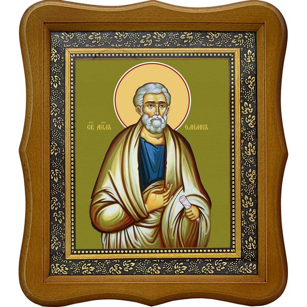Олимп (Олимпан) апостол от 70-ти. Икона на холсте.