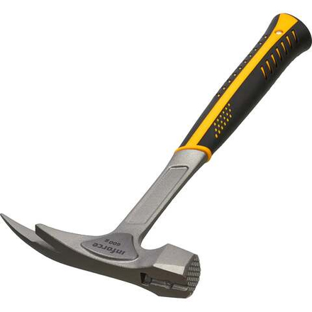 Плотницкий цельнокованый молоток Inforce 600 г 06-16-07