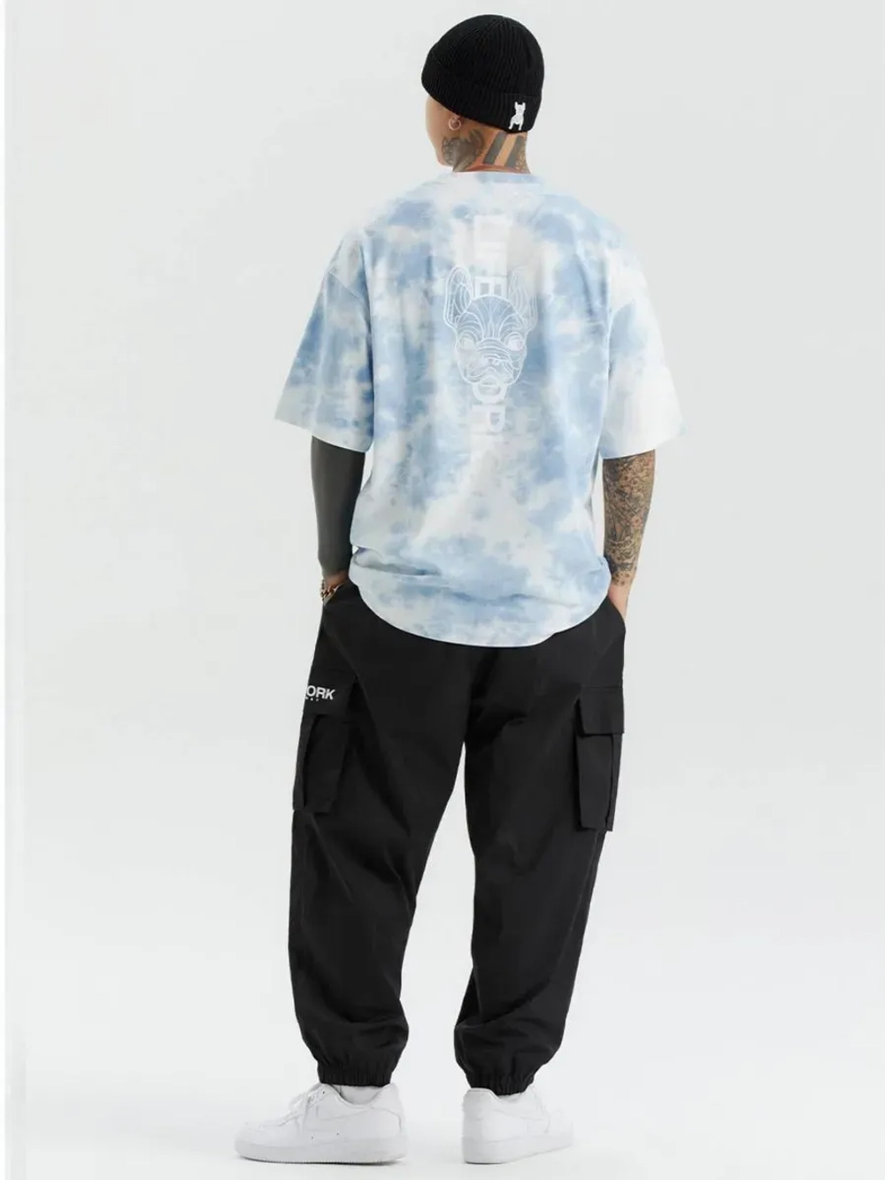 Брюки-джоггеры в стиле карго