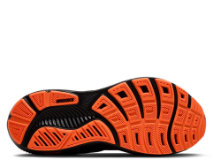 Кроссовки для бега женские Brooks Ghost 17 W Черно-оранжевые