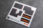 KAMAZ 65115 Floor mats EVA and splash guards for Zvezda 3650 1/35 (3D decal)