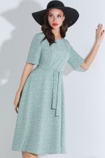 Платье Женский взгляд, грин DStrend (Акция)