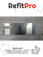 Клавиатура для ноутбука Lenovo Z380/Z480/Z580 раскладка - русская, без подсветки, красная (25202337), оригинал