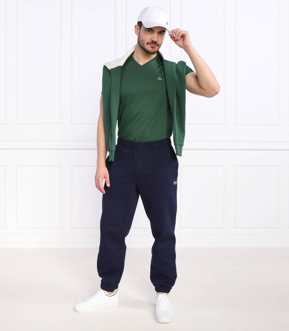 футболка Lacoste - темно-зеленый(TH6710)