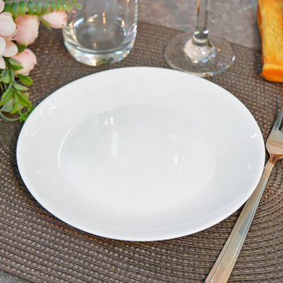 Тарелка плоская 19см Евро Дэй белая, BY23QP75JC