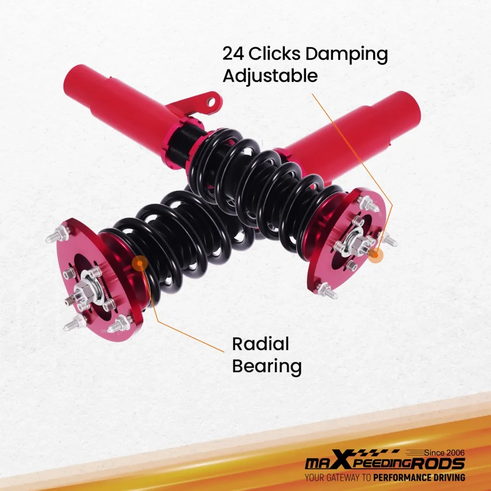 MaXpeedingrods Coilovers Suspension Lowering Kit подходит для автомобиля VW Golf R GTI MK7 15-19