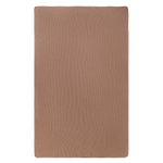Плед из стираного хлопка цвета мокко из коллекции essential, 130x180 см