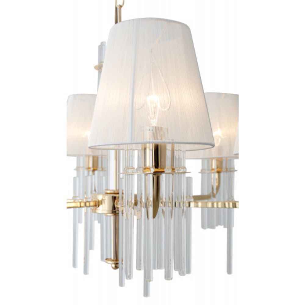 Люстра Rivoli Lilith 1039-306 6 х Е14 40 Вт хрусталь