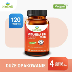 Naturell - Витамин B12 Forte, 120 жевательных таблеток