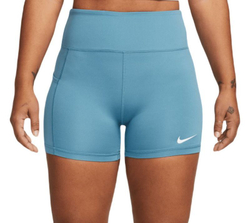 Женские Шорты теннисные Nike Dri-Fit Club 4" Short - noise aqua/white