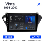 Teyes X1 9"для Toyota Vista (V50) 1998-2003 (прав)