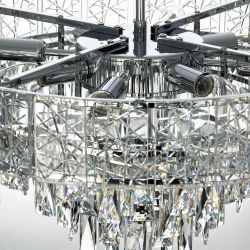 Citilux SAGRADA CL317261 Люстра хрустальная подвесная Хром