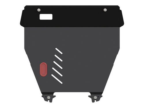 Защита картера двигателя, КПП (2,5 мм, сталь) для Honda Ridgeline 2006-2008 (V = 3.5) Sheriff.09.1253