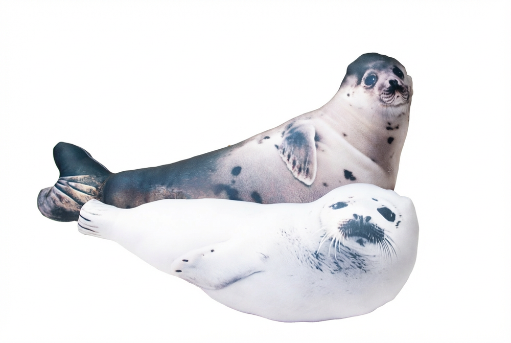 Текстильная игрушка "Нерпа"