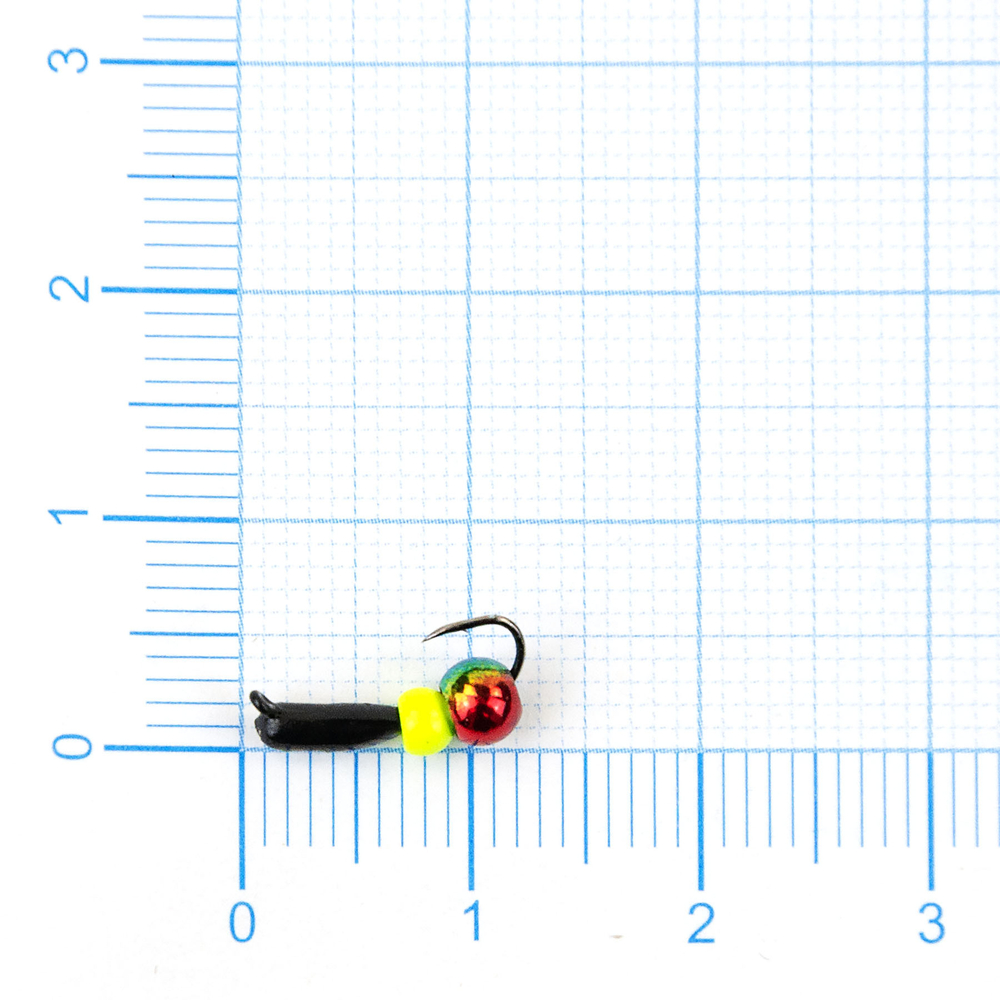 Мормышка Владимирская 617 "Гвоздик Тандем", 2мм, 0.6гр (10шт/уп)