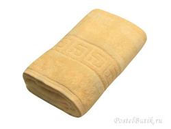 Махровое полотенце Noblesse 1001 желтое от Cawo Германия