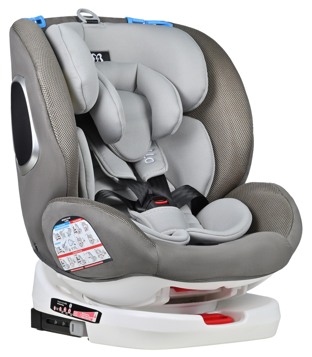 Автокресло детское Farfello ISOFIX YB102A серый Артикул: YBfrg