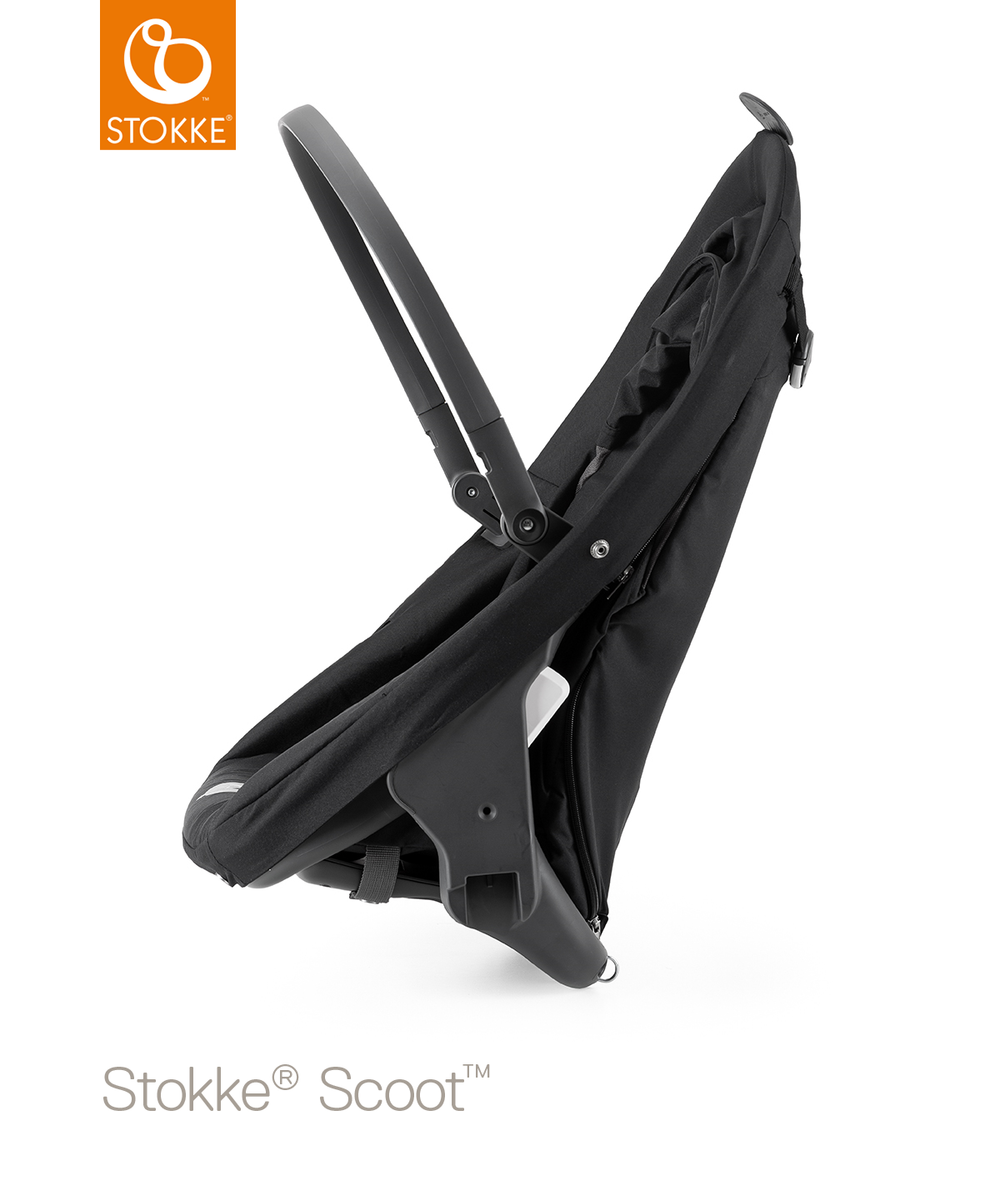 Детская коляска Stokke Scoot Black, черный
