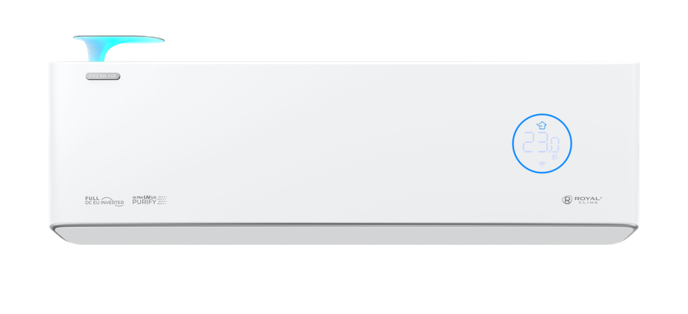 Инверторная сплит-система+бризер ROYAL FRESH Full DC EU Inverter