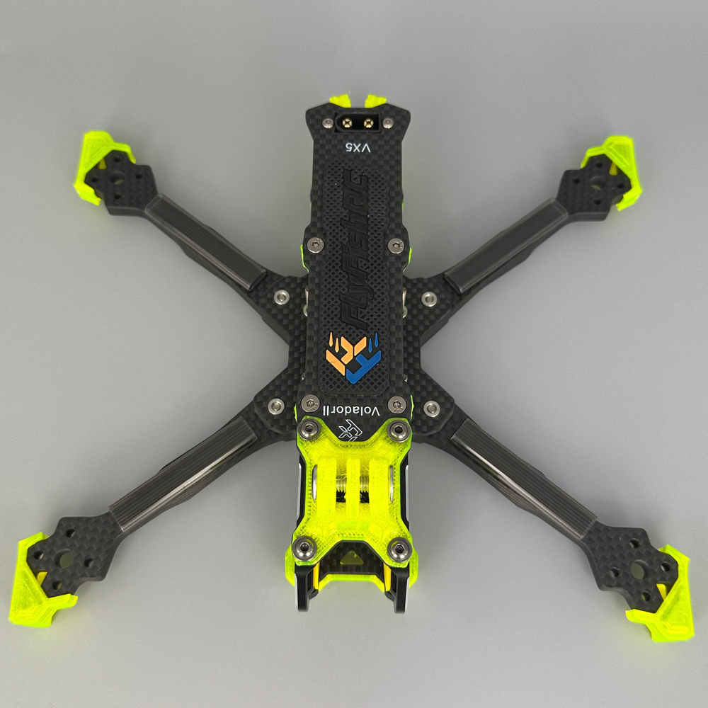Рама FlyFish RC Volador 2 VX5 T700 (DJI O4 Pro) Желтый