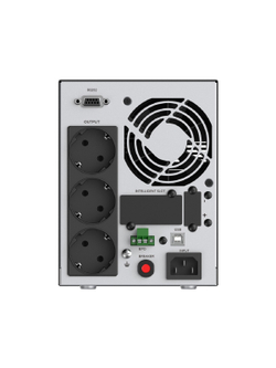 ИБП CBR ESSENCE ESN-1000 [Online 1000 VA / 1000 W, Tower, 3 x EURO, LCD, HID-USB, RS232, EPO, SNMP slot]