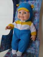 Кукла Весна "Малыш 7 мальчик" 30см, арт. В69, пупс классический, винил/пластик/текстиль