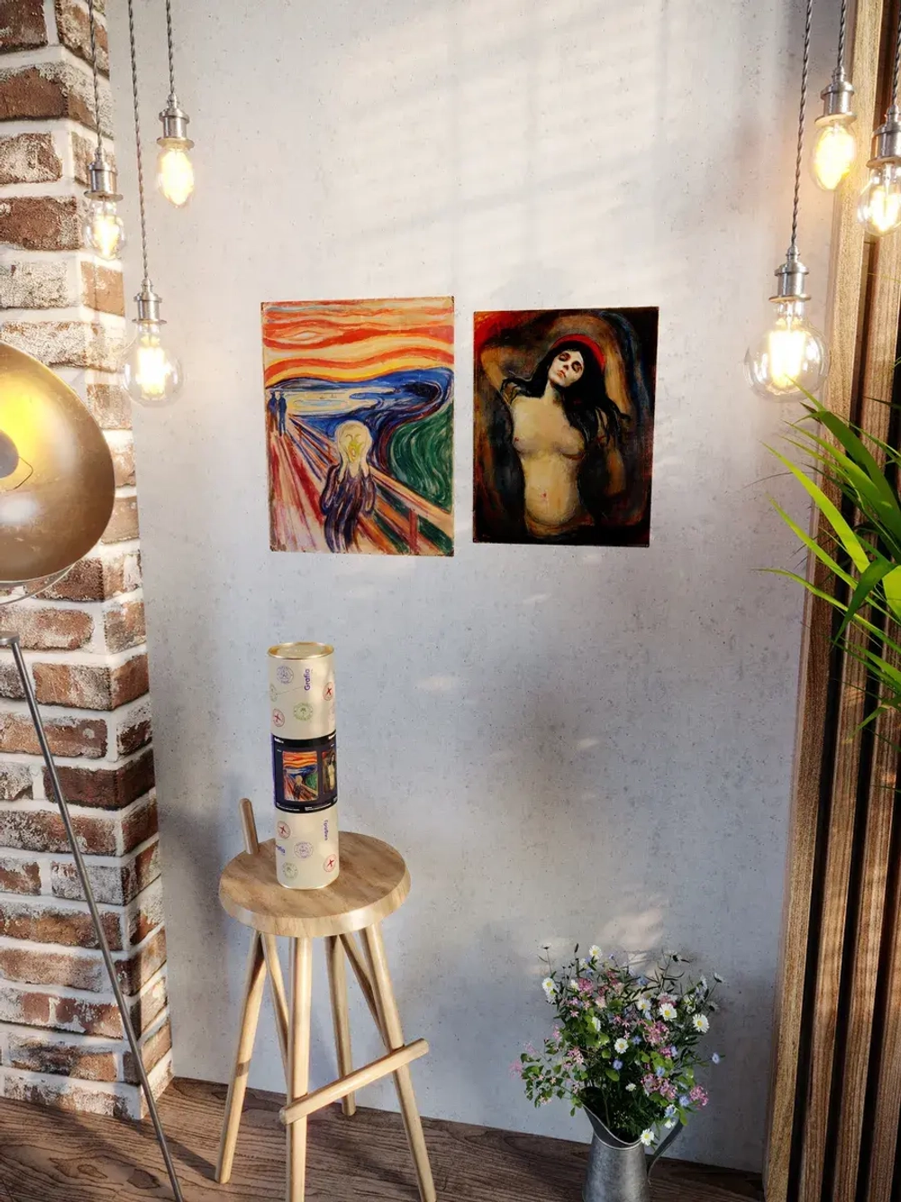 Картины-наклейки на стену для декора интерьерные №125