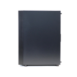 Корпус Mastero GA-01, Без БП, ATX, чёрный, бок: закалённое стекло (MST-GA-01-B)