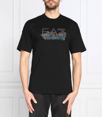 футболка EA7 - черный(6LPT28 PJ3BZ)