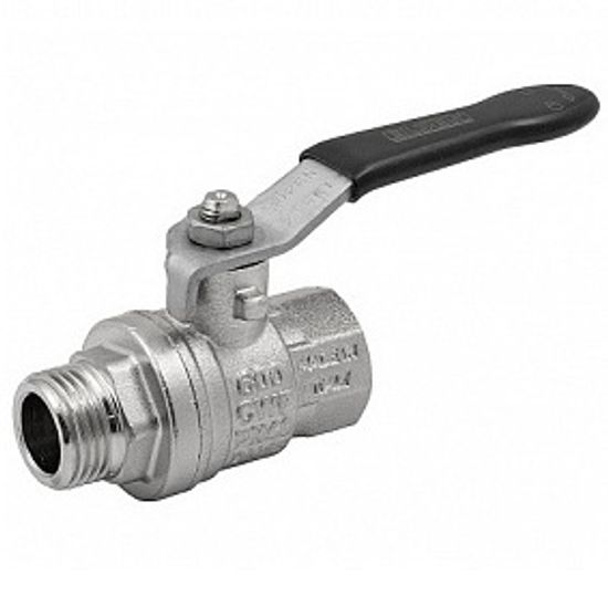 Кран шаровой Elsen Strong T 1 1/4" НР/ВР полнопроходной, ручка-рычаг (EV114.2101)