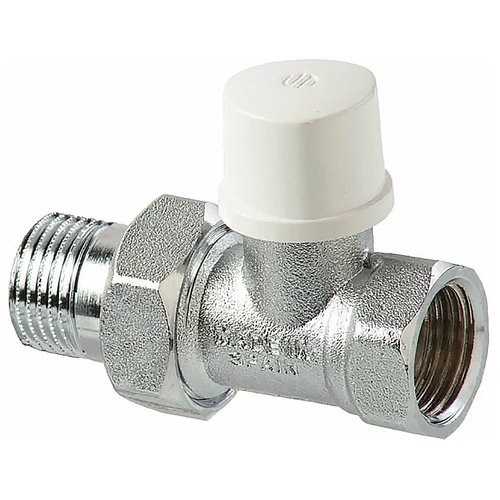 Вентиль радиаторный Arco TEIDE прямой, нижний, ВР/НР, латунь, 1/2" (507265)