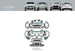 Обвес переделка для BMW X6 G06 2019-2023 в BMW X6 M F96 2020-2023 БМВ