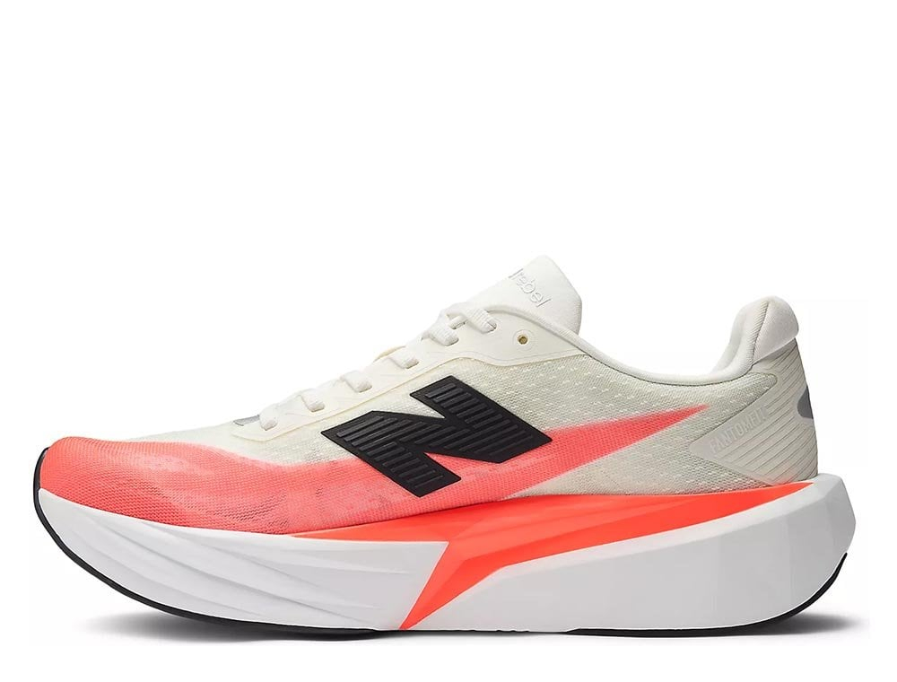 Кроссовки для бега мужские New Balance FuelCell Rebel v5 M Белый-Красный