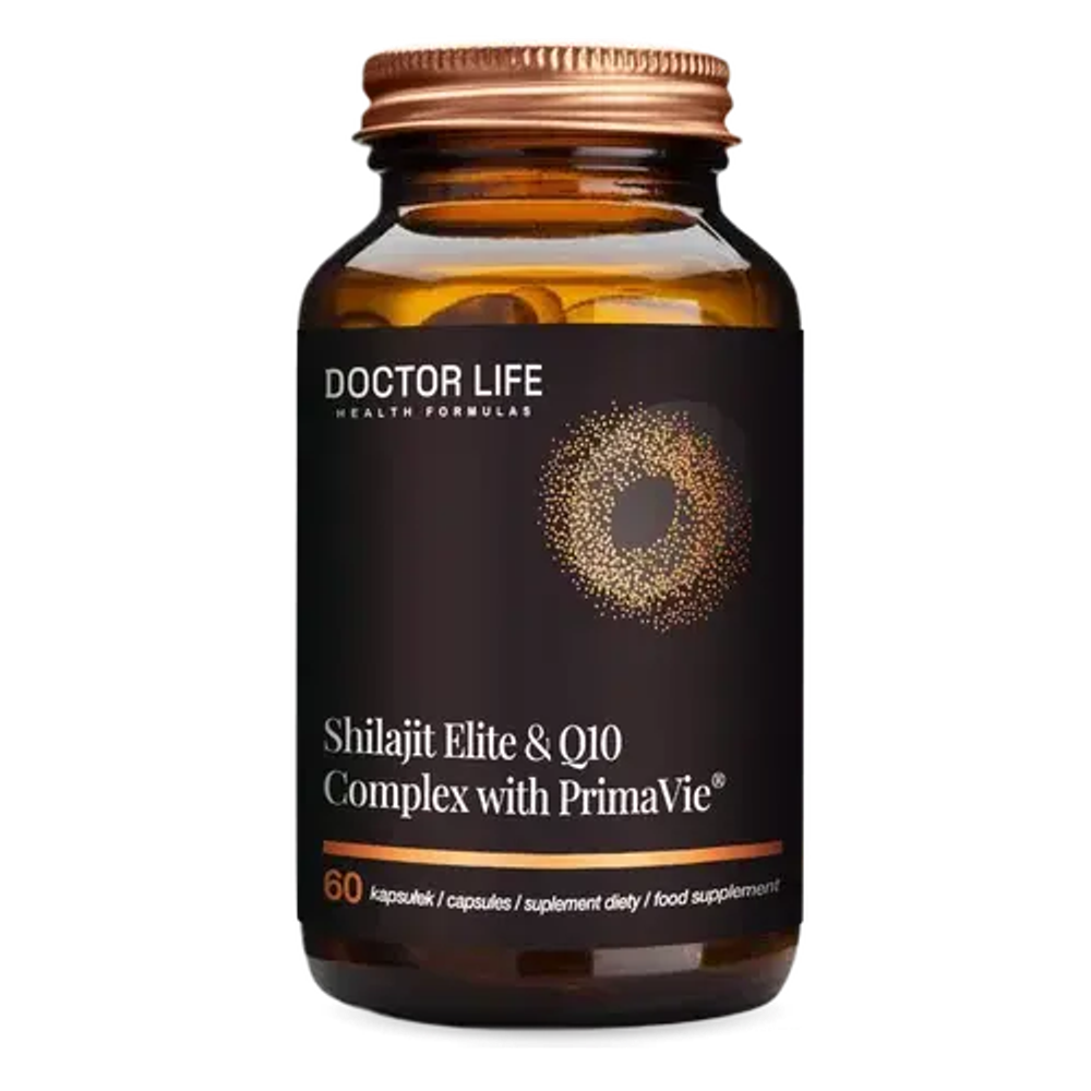Doctor Life Shilajit Elite & Q10 Complex PrimaVie 60 капсул