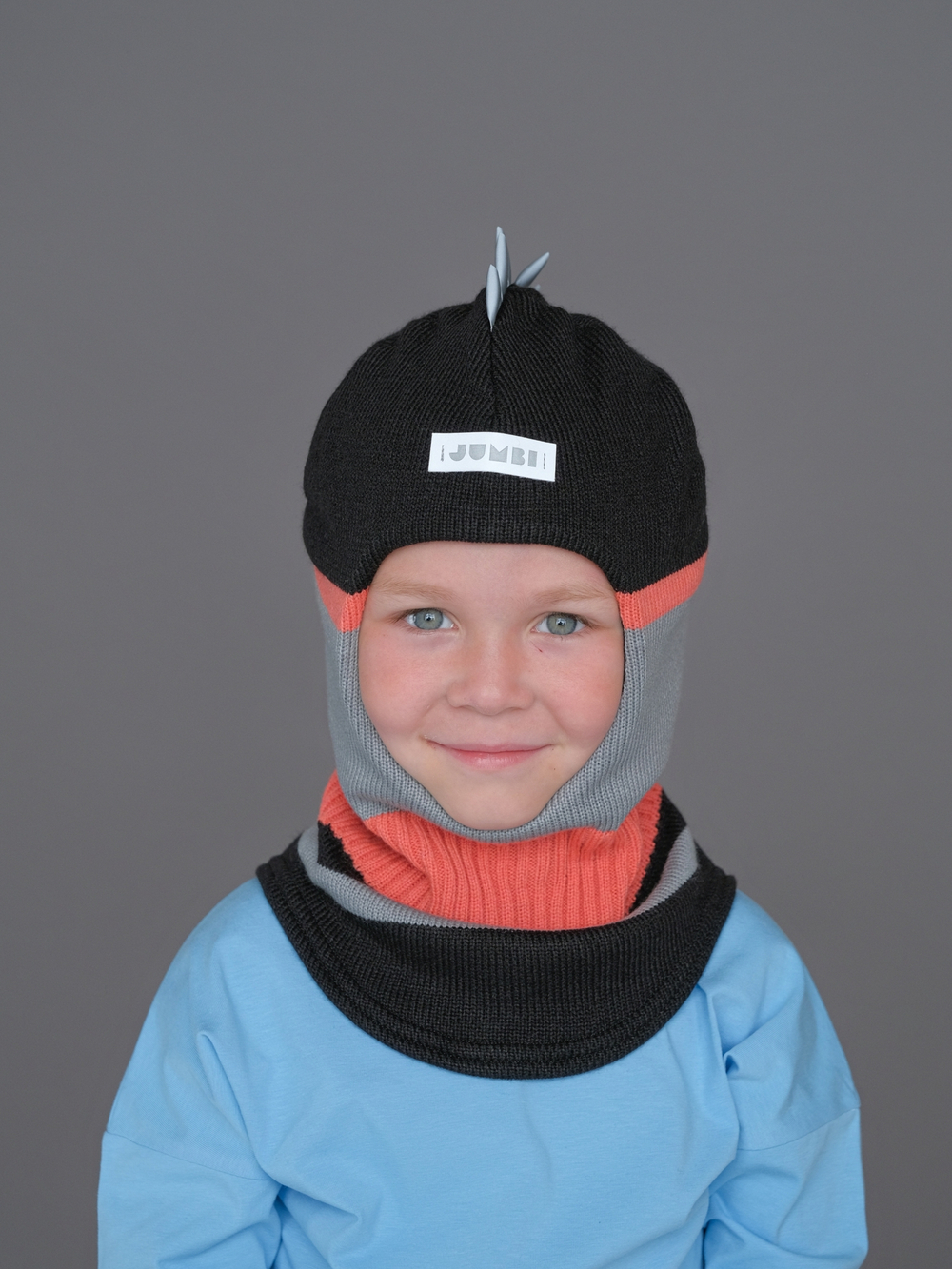 Шлем весенний/осенний вязаный (Мандарин) ОРЕО