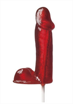 Леденец Энтузиаст, 13 см в картонной коробке (Цвет: красный)