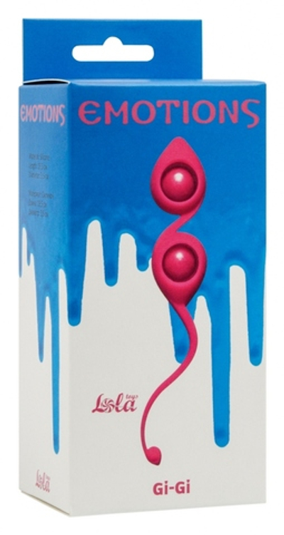 Вагинальные шарики Emotions Gi-Gi Pink 4003-02Lola