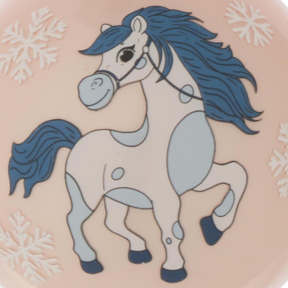 GAEM Украшение новогоднее "Шар с лошадкой", D 8 см, L8 W8 H9 см