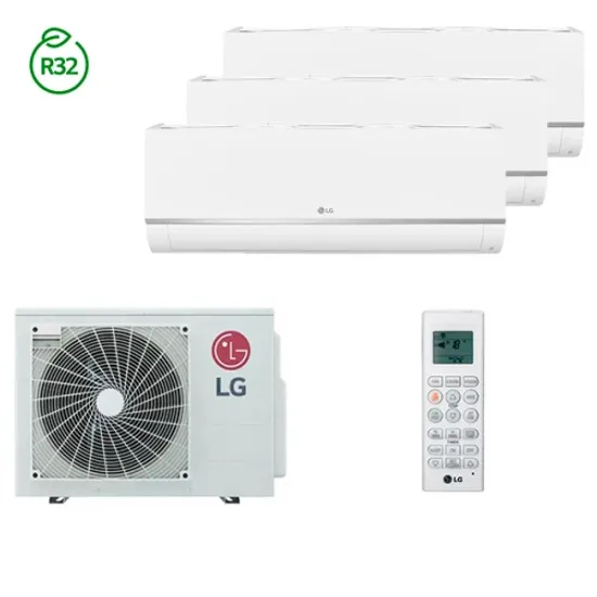 Мультисплит система на 3 комнаты LG MJ07PC x 3 / MU3R21