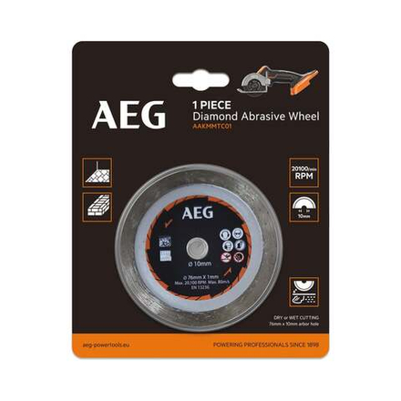 Диск алмазный для отрезной машины AAKMMTC01 AEG 4932478589